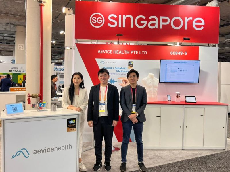 AEVICE HEALTH PTE LTD SINGAPORE IS AN EXHIBITOR AT CES 2023