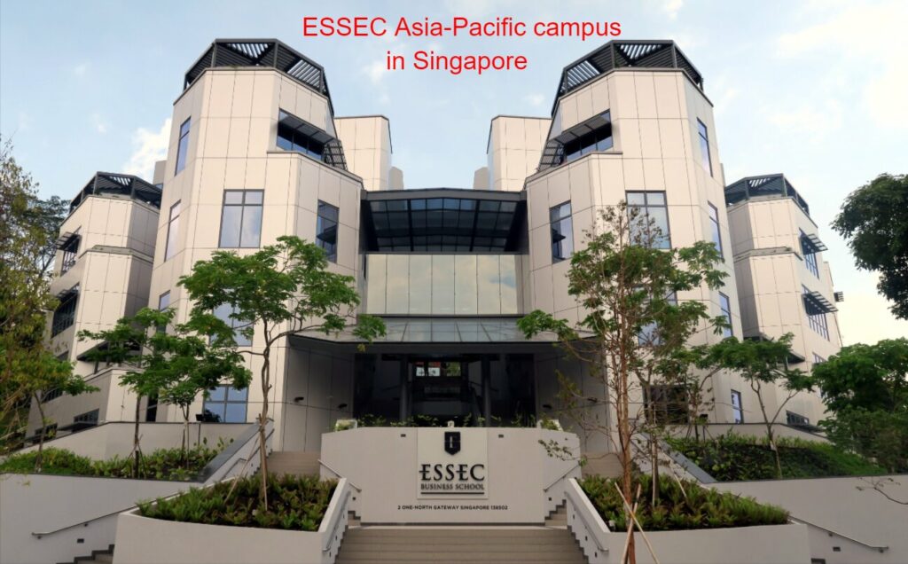 ESSEC Asia-Pacific campus in Singapore