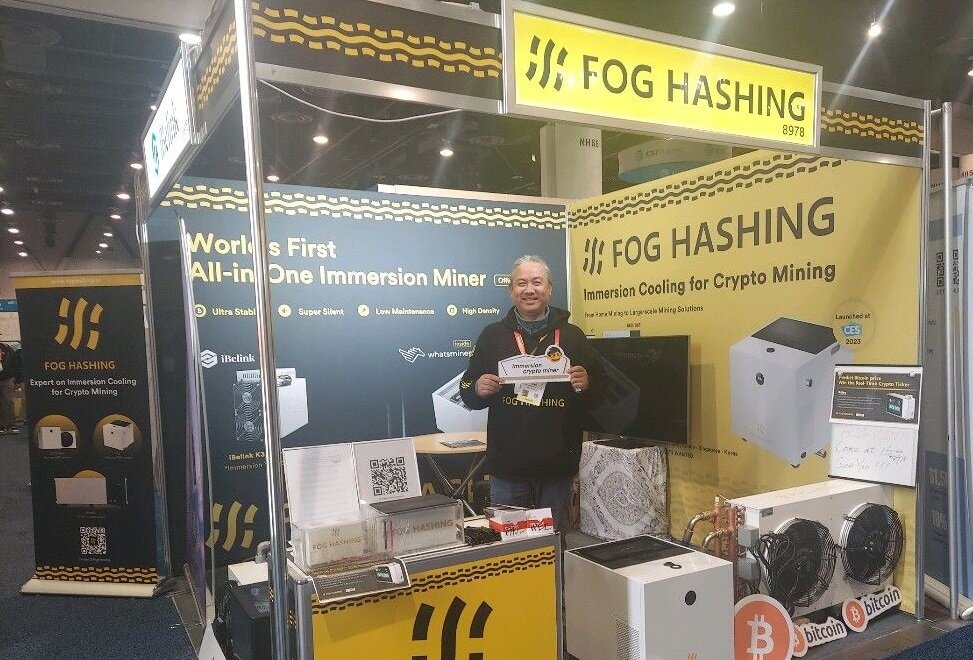 Fog Hashing Pte. Ltd. from Singapore exhibiting at CES 2023