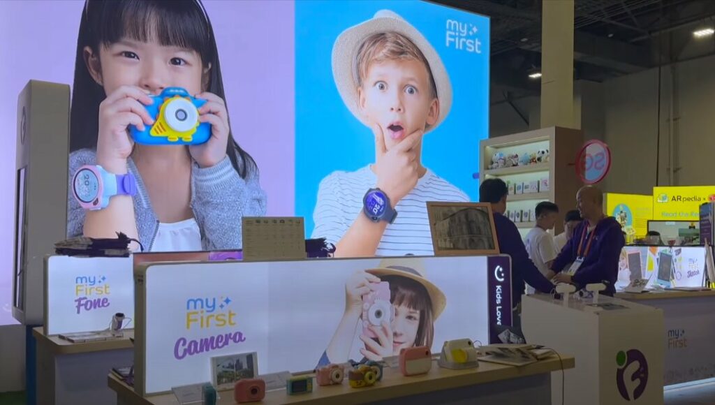 MyFirst Tech exhibiting Kids technology at CES 2023