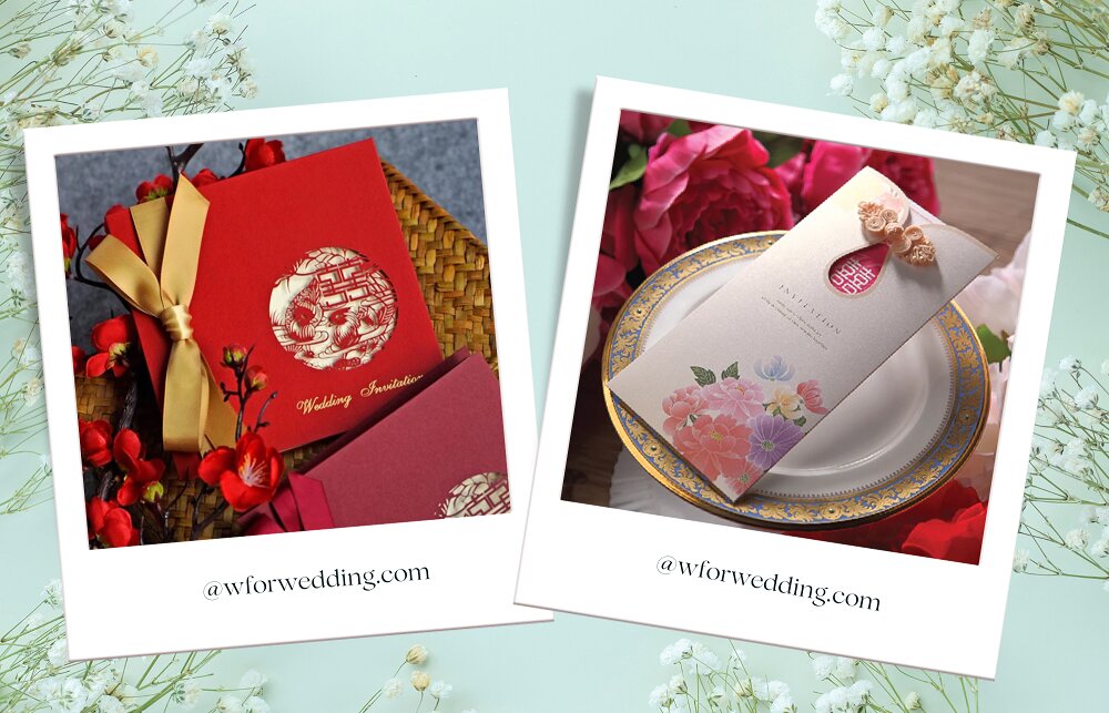 Personalized Wedding Invitations in Singapore for every theme