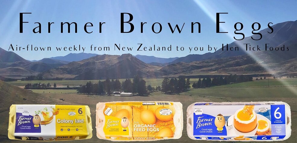 Hentick is the Singaporean distributor of farmer brown eggs from New Zealand 