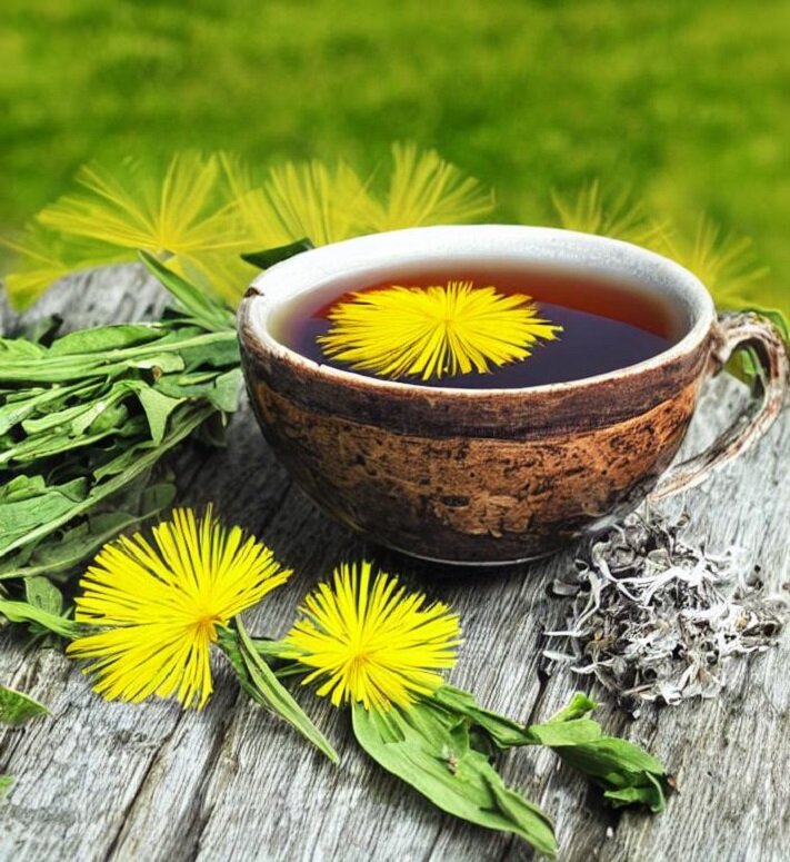 Rooted Revival Unleash the Dandelion Root Tea's Surprising Charm