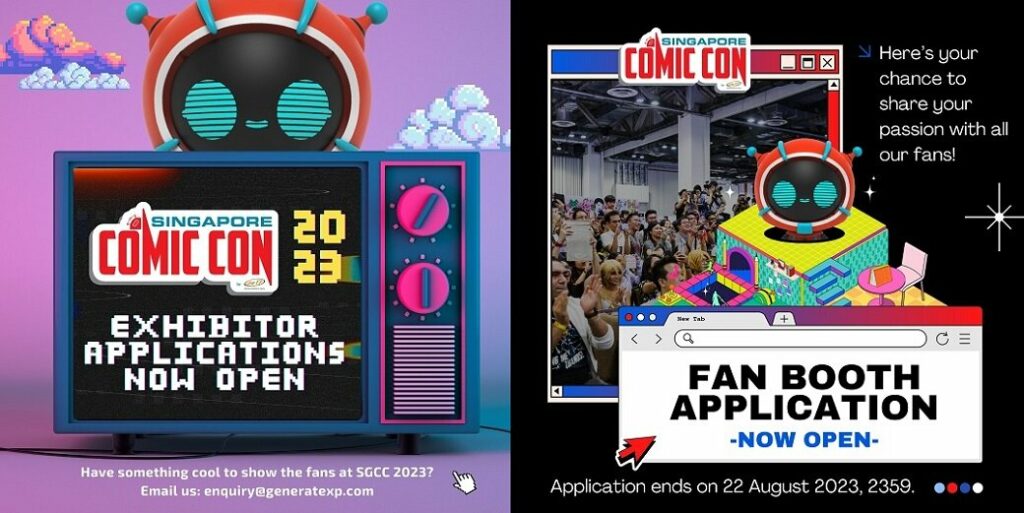 SGCC 2023 Exhibitor and Fan Booth Registration Info 