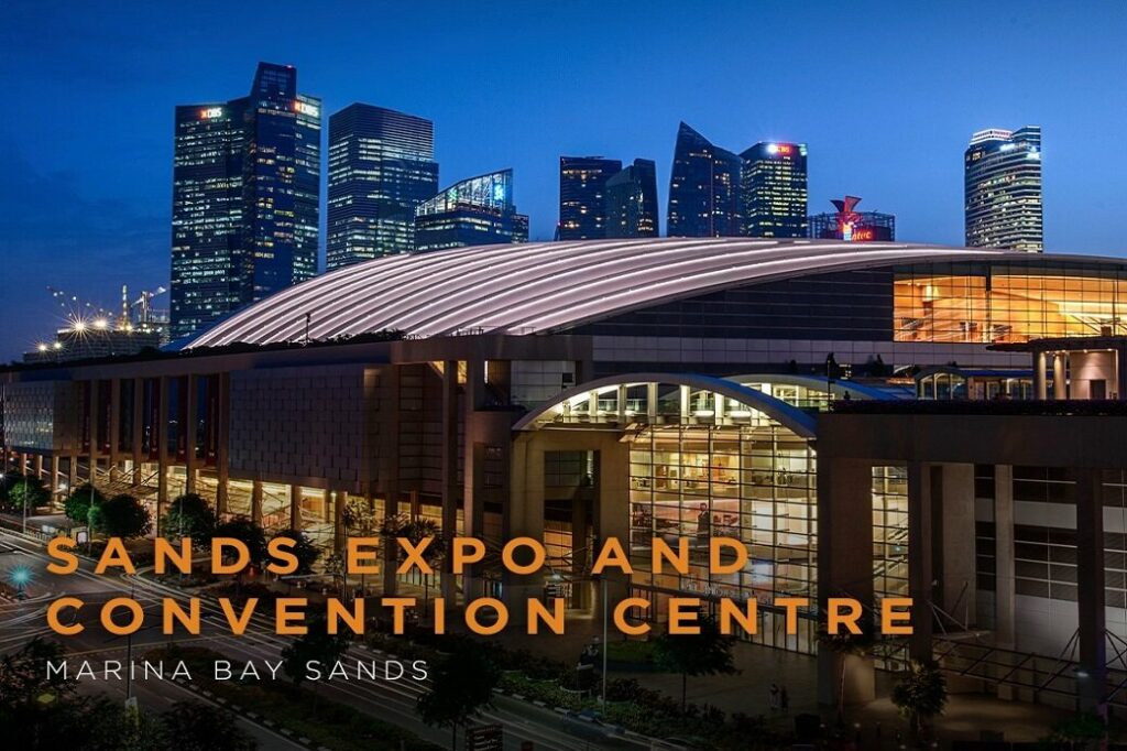 Sands Expo and Convention Centre - 120,000 m2 of event space for hire in Singapore