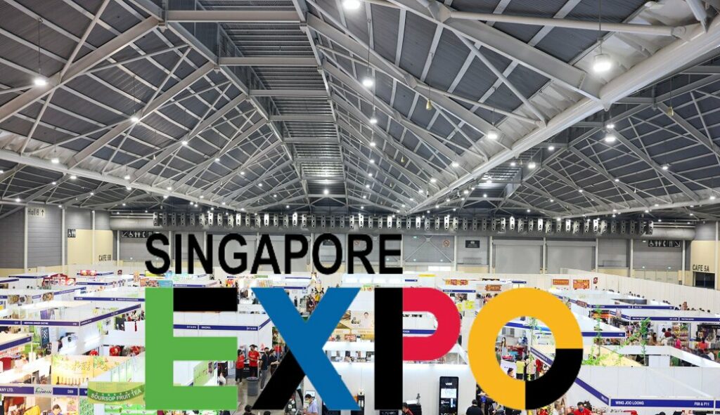 Singapore EXPO Convention & Exhibition Centre and MAX Atria 123,000 m2 MICE event space in Singapore