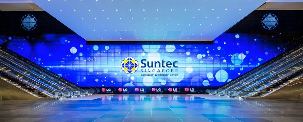 Suntec Singapore Convention & Exhibition Centre - 42,000 m2 MICE event space available for hiring in Singapore