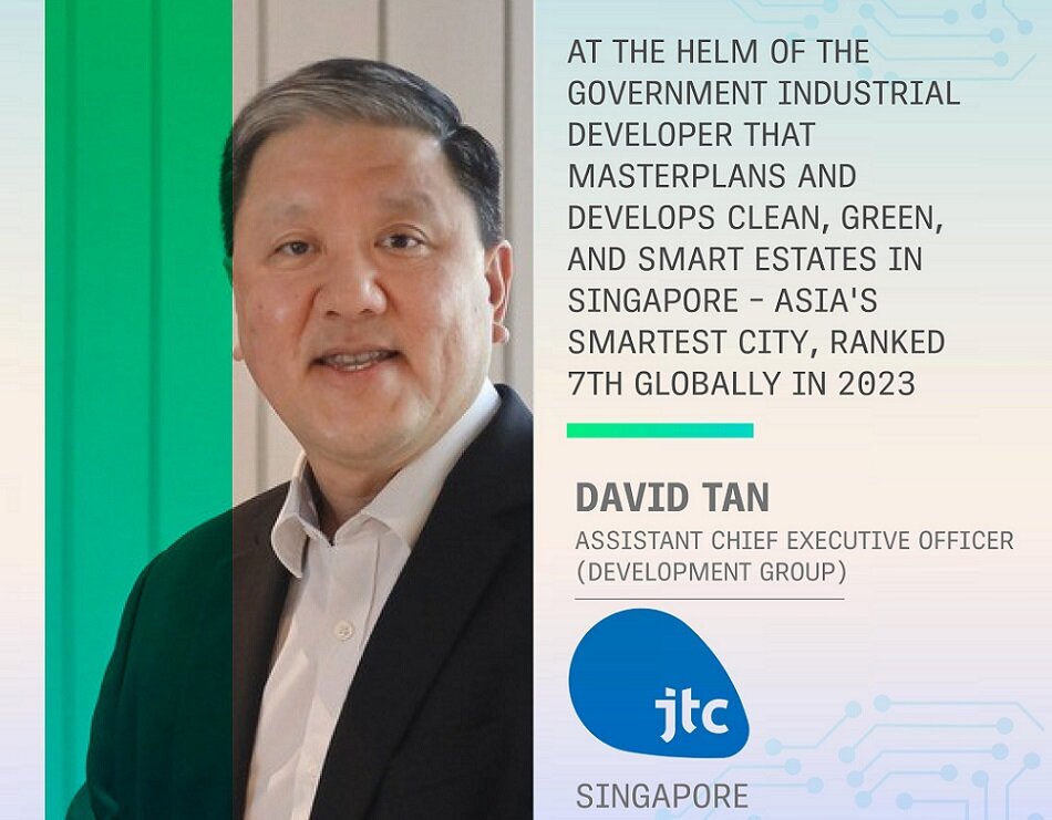 Speaker at GITEX Global 2023 in Dubai, UAE - Mr. David Tan, Assistant CEO of JTC Singapore
